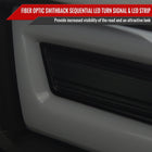 2016-2023 Toyota Tacoma Switchback Sequential LED Bar Projector Headlights (Matte Black Housing/Smoke Lens)