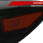 2016-2023 Toyota Tacoma Switchback Sequential LED Bar Projector Headlights (Matte Black Housing/Smoke Lens)