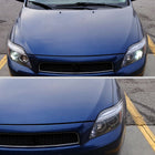 2005-2010 Scion tC Dual Halo Projector Headlights (Jet Black Housing/Clear Lens)