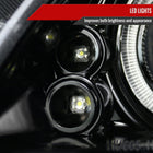 2005-2010 Scion tC Dual Halo Projector Headlights (Jet Black Housing/Clear Lens)