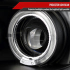 2005-2010 Scion tC Dual Halo Projector Headlights (Matte Black Housing/Clear Lens)
