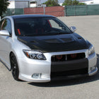 2005-2010 Scion tC Dual Halo Projector Headlights (Matte Black Housing/Clear Lens)