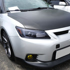 2011-2013 Scion tC LED Bar Projector Headlights w/ LED Turn Signal Lights (Glossy Black Housing/Smoke Lens)