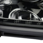 2004-2015 Nissan Titan / 2004-2007 Armada LED C-Bar Projector Headlights w/ Switchback Sequential Turn Signals (Chrome Housing/Smoke Lens)