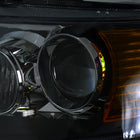 2004-2005 Acura TSX Factory Style Projector Headlights (Matte Black Housing / Clear Lens)