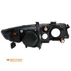 2004-2005 Acura TSX Factory Style Projector Headlights (Matte Black Housing / Clear Lens)