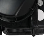 2004-2005 Acura TSX Factory Style Projector Headlights - Matte Black/Clear Lens