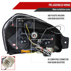 2005-2009 Hyundai Tucson Single Halo Projector Headlights (Chrome Housing/Clear Lens)