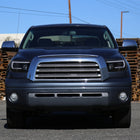 2007-2013 Toyota Tundra/ 2008-2017 Sequoia LED C-Bar Projector Headlights (Jet Black Housing/Clear Lens)