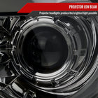 2007-2013 Toyota Tundra/ 2008-2017 Sequoia Switchback Sequential LED C-Bar Projector Headlights (Chrome Housing/Smoke Lens)