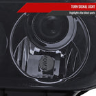 2007-2013 Toyota Tundra/ 2008-2017 Sequoia Single Halo Projector Headlights (Glossy Black Housing/Smoke Lens)