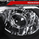 2007-2014 Toyota Tundra/2008-2014 Sequoia Retro Style Projector Headlights (Matte Black Housing/Clear Lens)