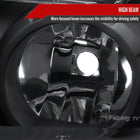 2007-2014 Toyota Tundra/2008-2014 Sequoia Retro Style Projector Headlights (Matte Black Housing/Clear Lens)
