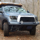2007-2014 Toyota Tundra/2008-2014 Sequoia Retro Style Projector Headlights (Matte Black Housing/Clear Lens)