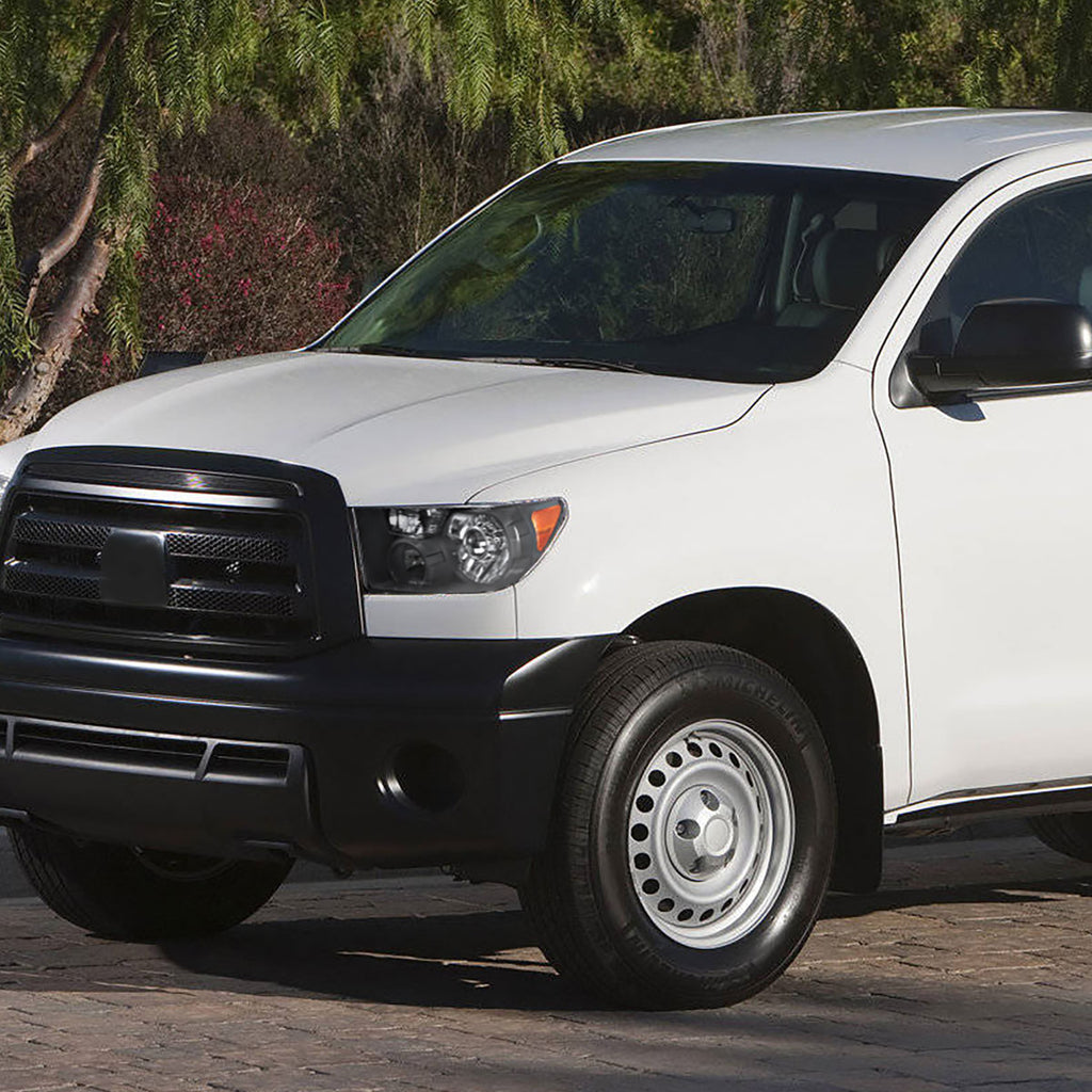 2007-2014 Toyota Tundra/2008-2014 Sequoia Retro Style Projector Headlights (Matte Black Housing/Clear Lens)
