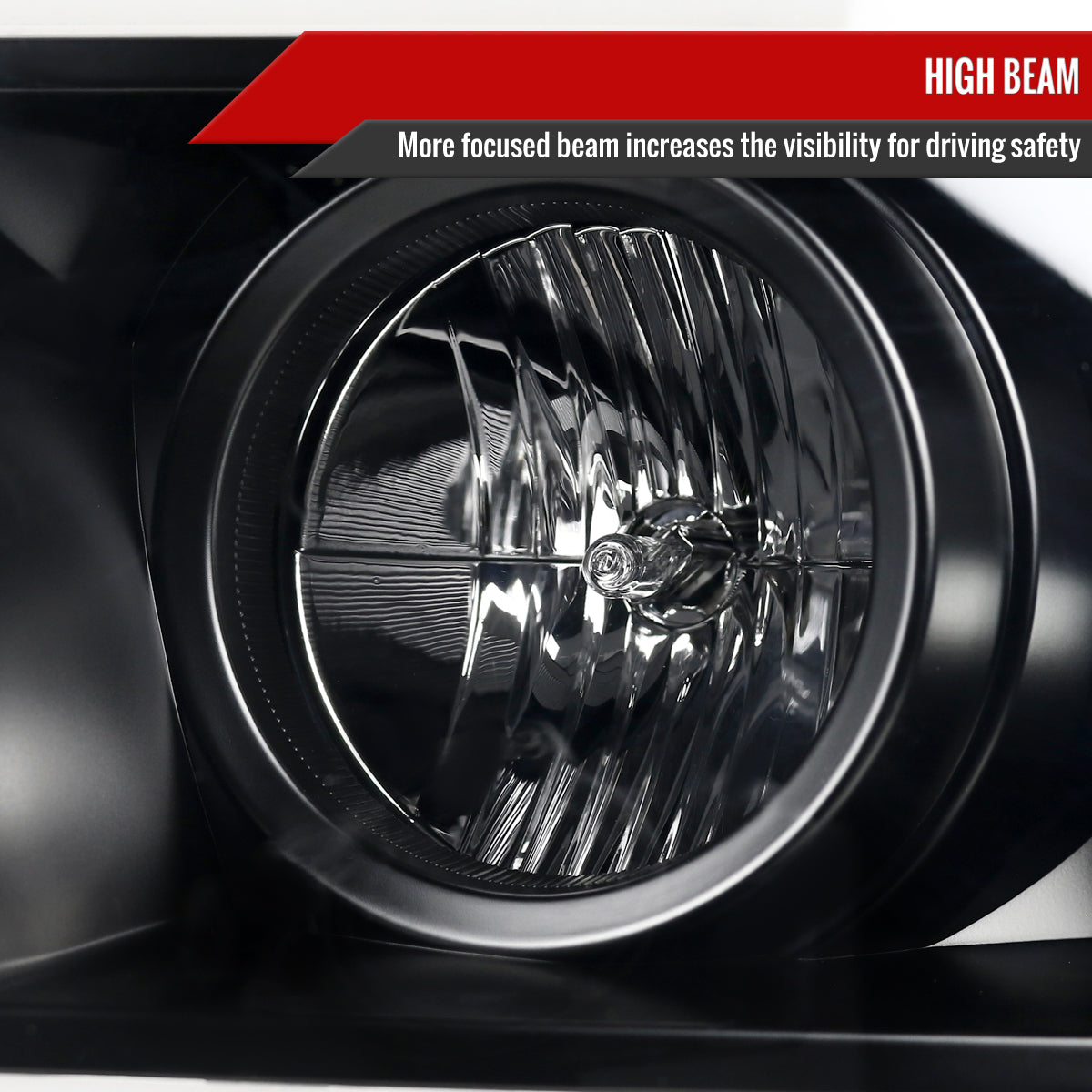 2007-2013 Toyota Tundra/ 2008-2017 Sequoia Switchback Sequential LED C-Bar Projector Headlights (Matte Black Housing/Clear Lens)