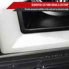 2007-2013 Toyota Tundra/ 2008-2017 Sequoia Switchback Sequential LED C-Bar Projector Headlights (Matte Black Housing/Clear Lens)
