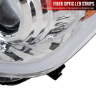2014-2021 Toyota Tundra LED Projector Headlights (Chrome Housing/Clear Lens)