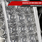 2014-2021 Toyota Tundra LED C-Bar Projector Headlights w/ Sequential Turn Signal Lights (Chrome Housing/Clear Lens)