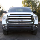 2014-2021 Toyota Tundra LED C-Bar Projector Headlights w/ Sequential Turn Signal Lights (Chrome Housing/Clear Lens)