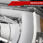 2014-2021 Toyota Tundra LED C-Bar Projector Headlights w/ LED Turn Signal Lights (Chrome Housing/Clear Lens)