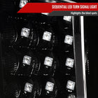 2014-2021 Toyota Tundra LED C-Bar Projector Headlights w/ Sequential Turn Signal Lights (Jet Black Housing/Clear Lens)