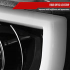 2014-2021 Toyota Tundra LED C-Bar Projector Headlights w/ LED Turn Signal Lights (Glossy Black Housing/Clear Lens)