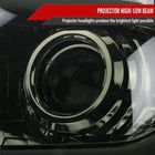 2014-2021 Toyota Tundra LED Switchback Sequential Turn Signal LED Bar Projector Headlights (Chrome Housing/Smoke Lens)