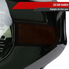 2014-2021 Toyota Tundra LED Switchback Sequential Turn Signal LED Bar Projector Headlights (Chrome Housing/Smoke Lens)