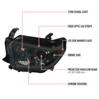 2014-2021 Toyota Tundra LED Projector Headlights (Chrome Housing/Smoke Lens)