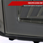 2014-2021 Toyota Tundra LED C-Bar Projector Headlights w/ Sequential Arrow Turn Signals (Chrome Housing/Smoke Lens)