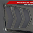 2014-2021 Toyota Tundra LED C-Bar Projector Headlights w/ Sequential Arrow Turn Signals (Chrome Housing/Smoke Lens)