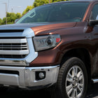 2014-2021 Toyota Tundra LED C-Bar Projector Headlights w/ Sequential Arrow Turn Signals (Chrome Housing/Smoke Lens)