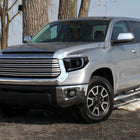 2014-2021 Toyota Tundra LED C-Bar Projector Headlights w/ Sequential Turn Signal Lights (Glossy Black Housing/Smoke Lens)