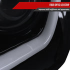 2014-2021 Toyota Tundra LED C-Bar Projector Headlights w/ LED Turn Signal Lights (Glossy Black Housing/Smoke Lens)