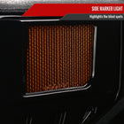 2014-2021 Toyota Tundra LED C-Bar Projector Headlights w/ LED Turn Signal Lights (Glossy Black Housing/Smoke Lens)
