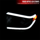 2014-2021 Toyota Tundra LED Projector Headlights (Matte Black Housing/Clear Lens)