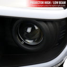 2014-2021 Toyota Tundra LED Projector Headlights (Matte Black Housing/Clear Lens)