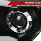 2014-2021 Toyota Tundra LED C-Bar Projector Headlights w/ Sequential Arrow Turn Signals (Matte Black Housing/Clear Lens)