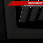 2014-2021 Toyota Tundra LED C-Bar Projector Headlights w/ Sequential Arrow Turn Signals (Matte Black Housing/Smoke Lens)