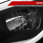 2012-2017 Hyundai Veloster LED Bar Projector Headlight w/ Sequential Turn Signal Lights (Matte Black Housing/Clear Lens)