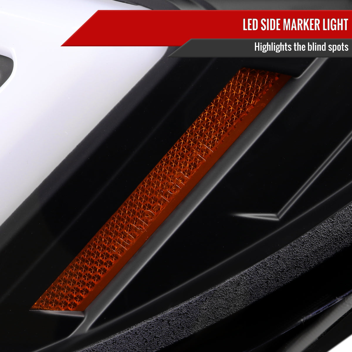 2006-2007 Subaru Impreza WRX STI LED Bar Sequential Turn Signal Projector Headlights (Matte Black Housing/Clear Lens)