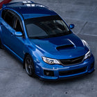2008-2014 Subaru Impreza WRX/ 2008-2011 Outback Sport LED Bar Projector Headlights (Matte Black Housing/Clear Lens)