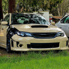 2008-2014 Subaru Impreza WRX/ 2008-2011 Outback Sport LED Bar Projector Headlights (Matte Black Housing/Clear Lens)