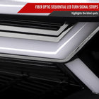 2015-2021 Subaru Impreza WRX STI LED Bar Sequential Turn Signal (Glossy Black Housing/Clear Lens)