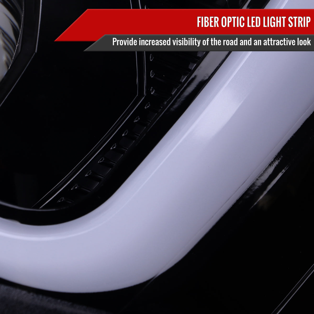 2015-2021 Subaru Impreza WRX STI LED Bar Sequential Turn Signal (Glossy Black Housing/Smoke Lens)