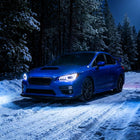 2015-2021 Subaru Impreza WRX STI Projector Headlights Sequential LED Switchback DRL (Black Housing / Clear Lens)
