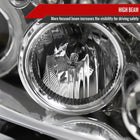 2008-2010 Scion xB Single Halo Projector Headlights (Chrome Housing/Clear Lens)