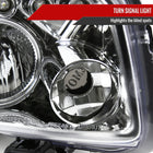 2008-2010 Scion xB Single Halo Projector Headlights (Chrome Housing/Clear Lens)