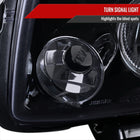 2008-2010 Scion xB Single Halo Projector Headlights (Glossy Black Housing/Smoke Lens)